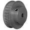B&B Manufacturing 28-5P09-6FA3, Timing Pulley, Aluminum, Clear Anodized,  28-5P09-6FA3 - alternate 2